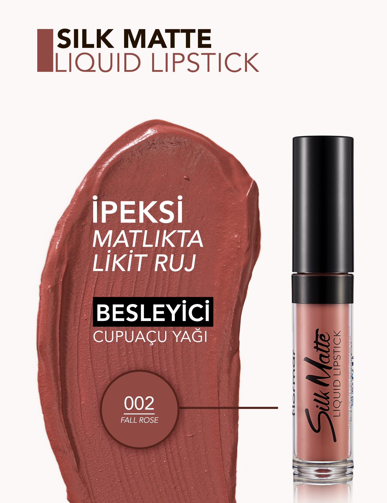 Silk-Matte Liquid & Matte Finish Lipstick
